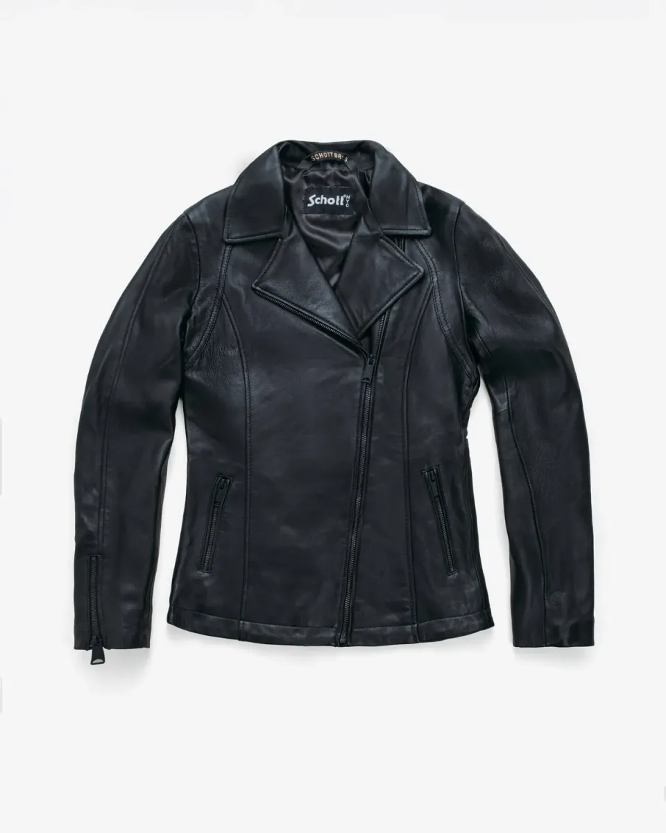 Schott NYC 2909W skinnjakke svart dame