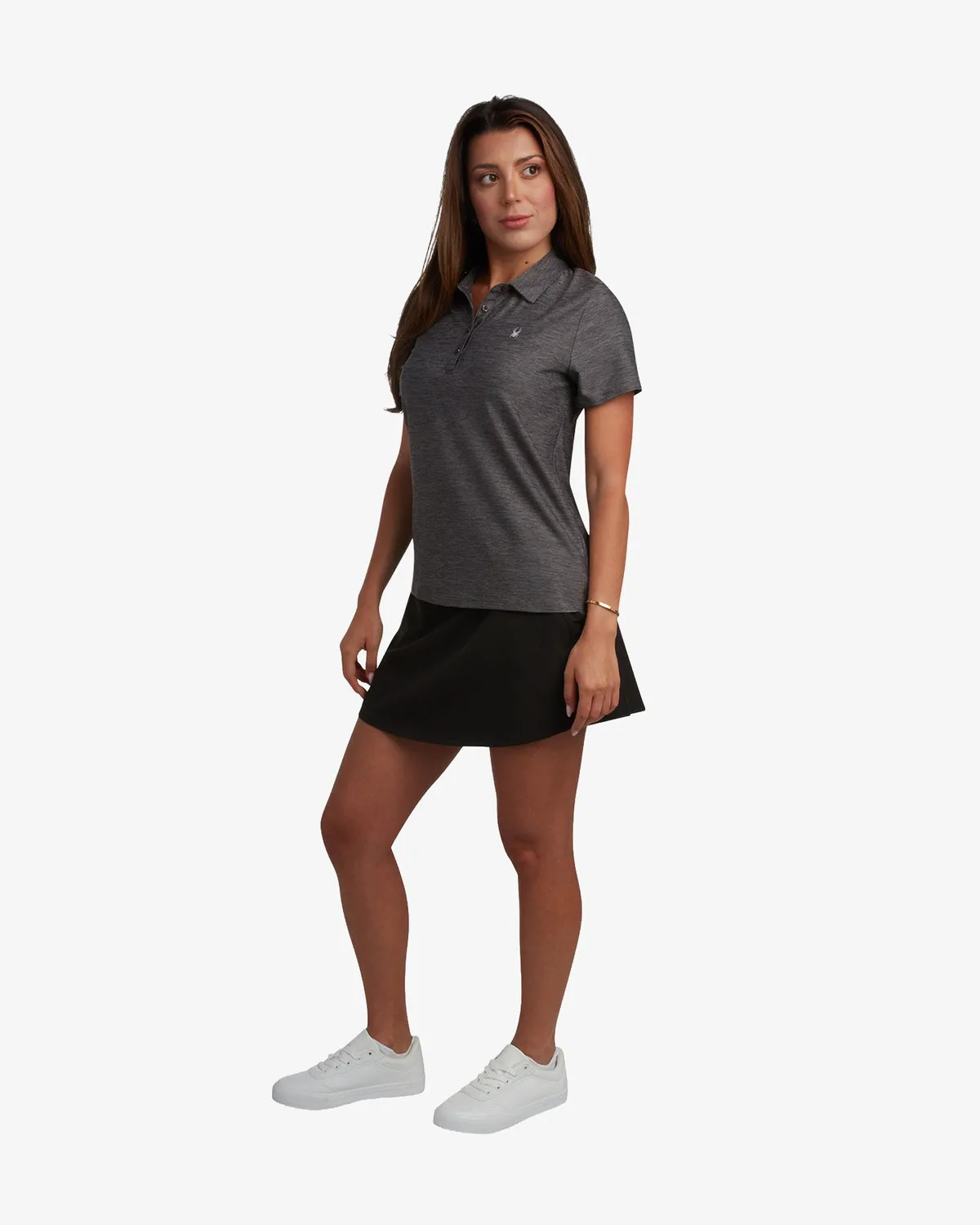 Spyder Weekender polo svart stretch