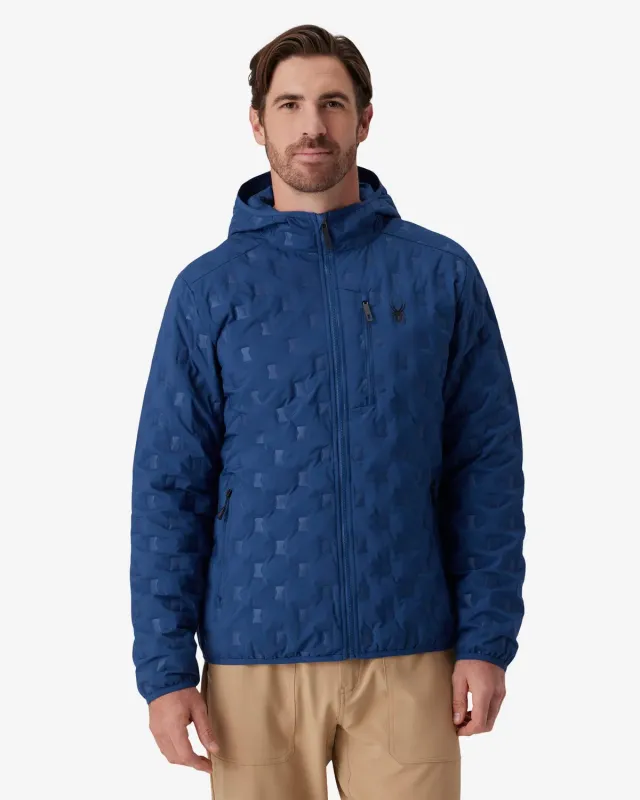 Spyder Zenith dunjakke Indigo 700 fill hette