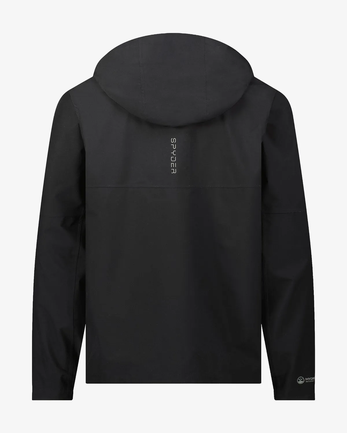 Spyder Cloudy Day regnjakke svart herre vanntett