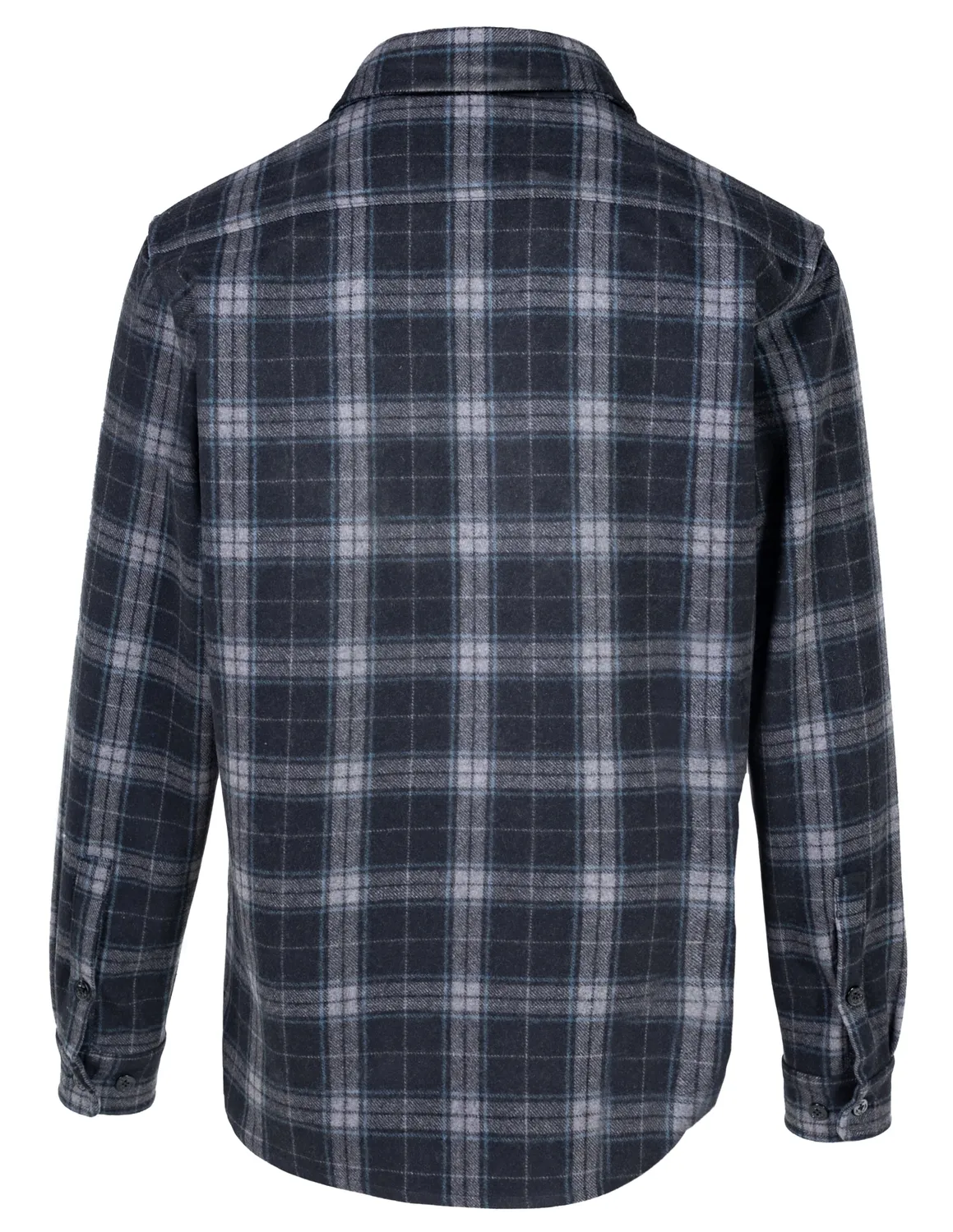 Schott NYC 7210P CPO-skjorte svart ullblanding 30"