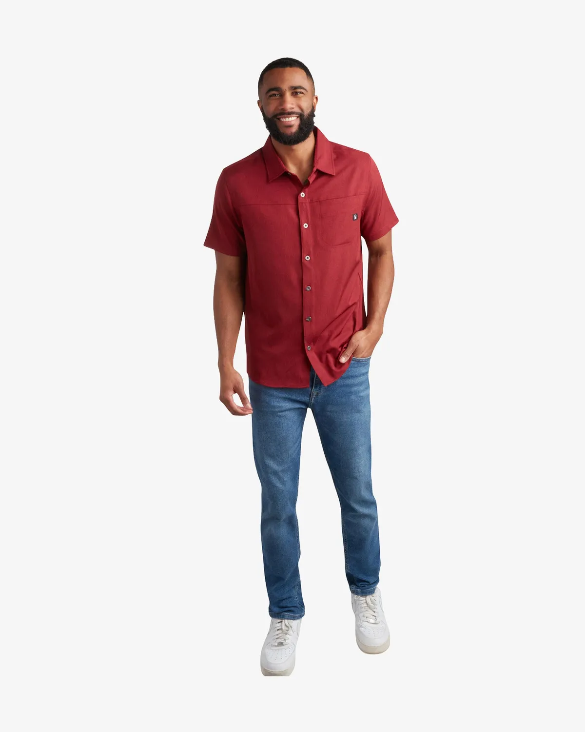 Spyder Mini Stripe Polo piké herre rød stripet