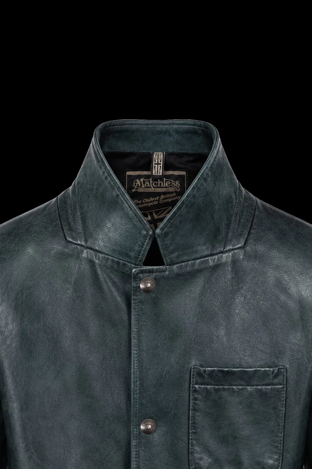 Matchless Walking Out Blazer skinnjakke avio nubuck