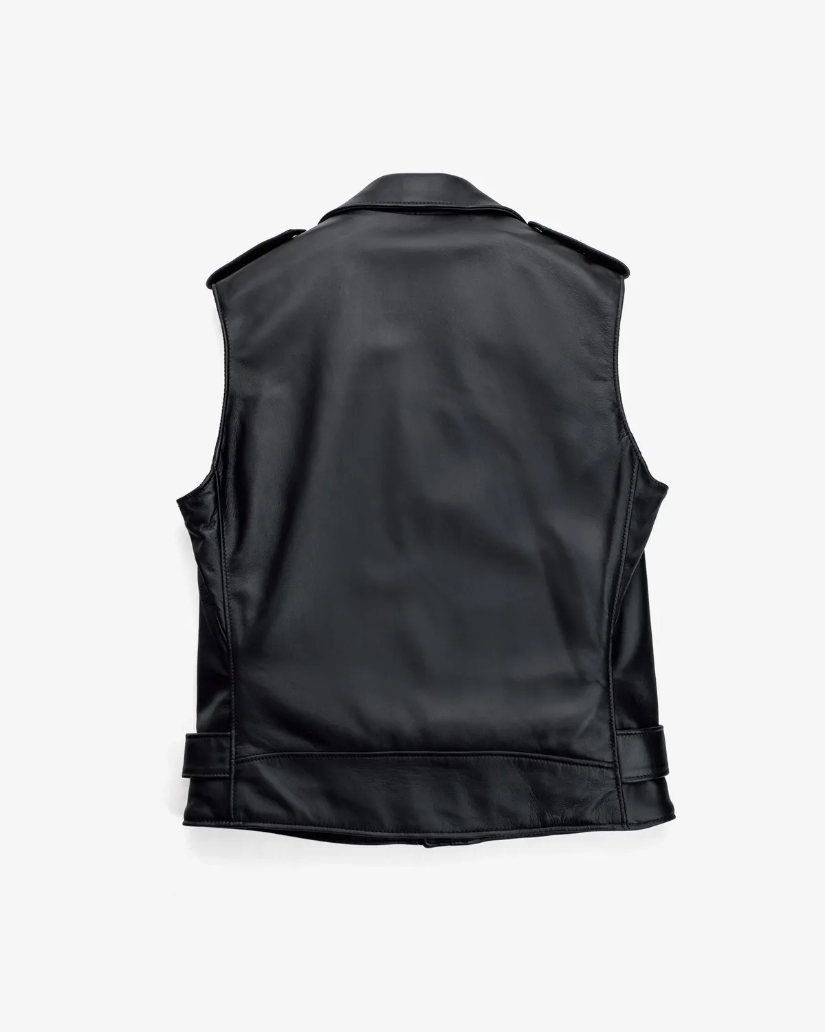 Schott NYC 213V motorsykkelvest skinn svart