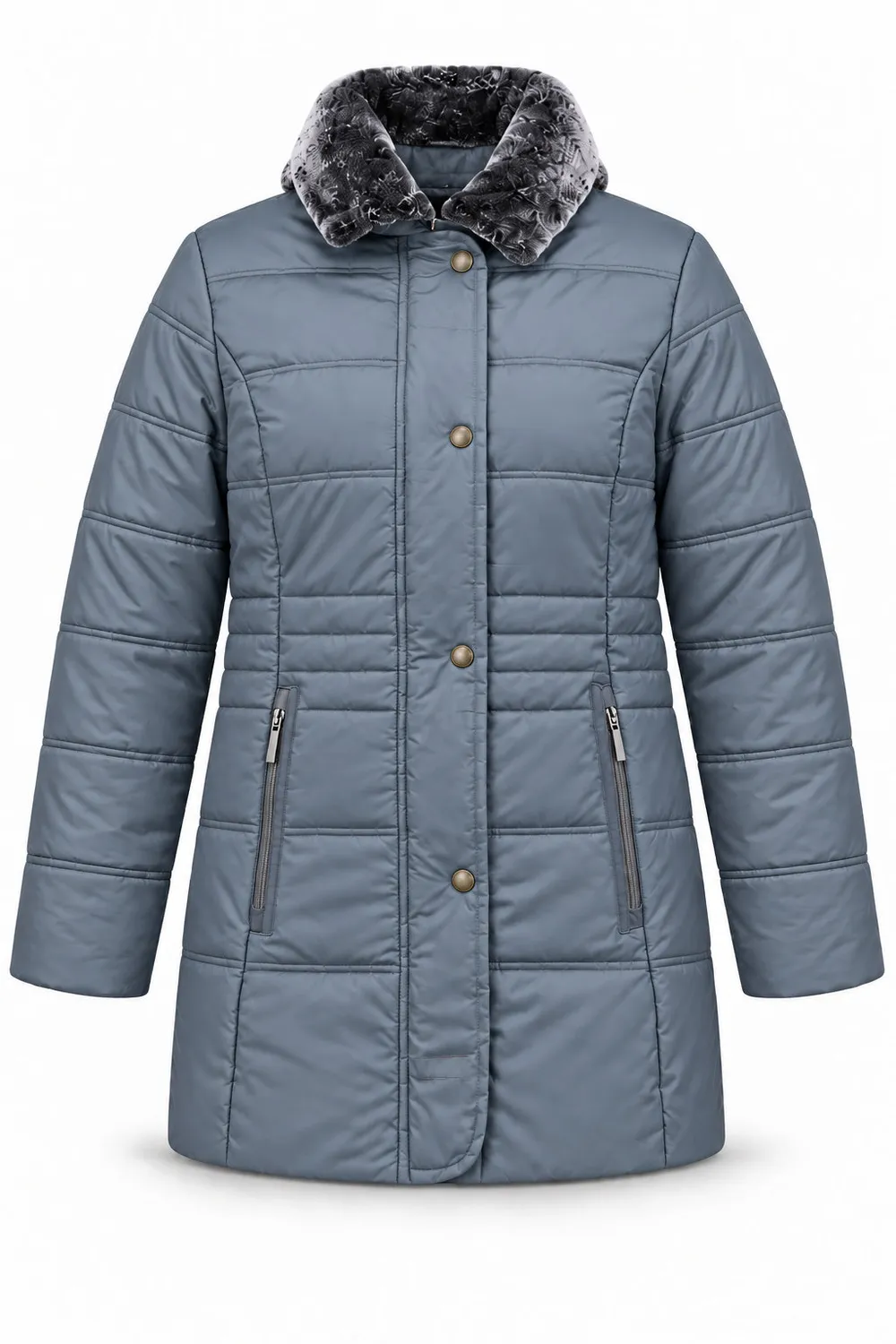 Windfield Mille vinterjakke gray-green resirkulert
