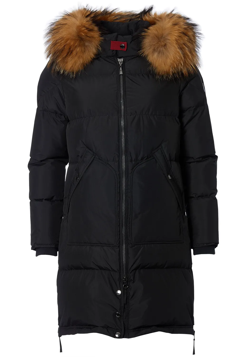 Danwear Windfield Elita dunjakke svart hette