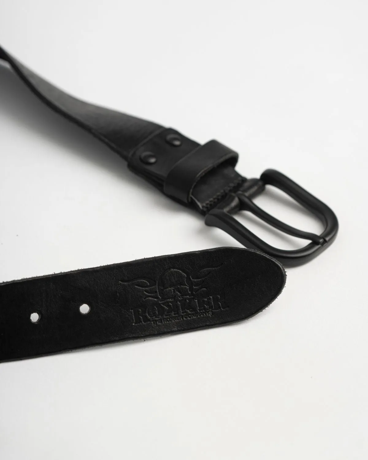 Rokker Oakland belte skinn 95cm justerbart