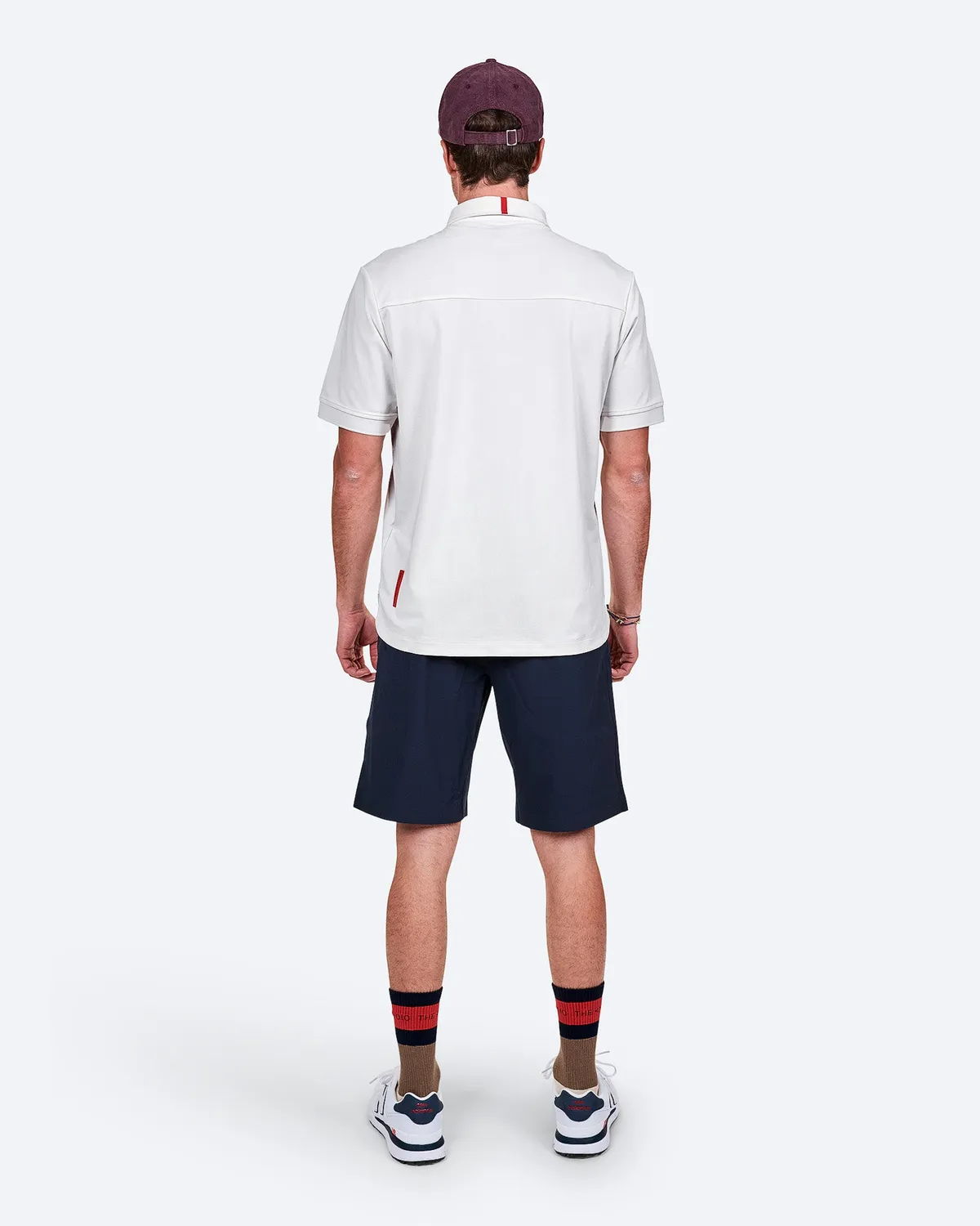 The Mountain Studio Q-9 polo White Alyssum piké
