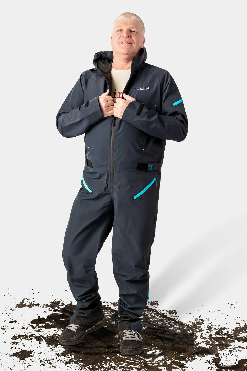 dirtlej dirtsuit core edition sykkeldress herre løs vanntett