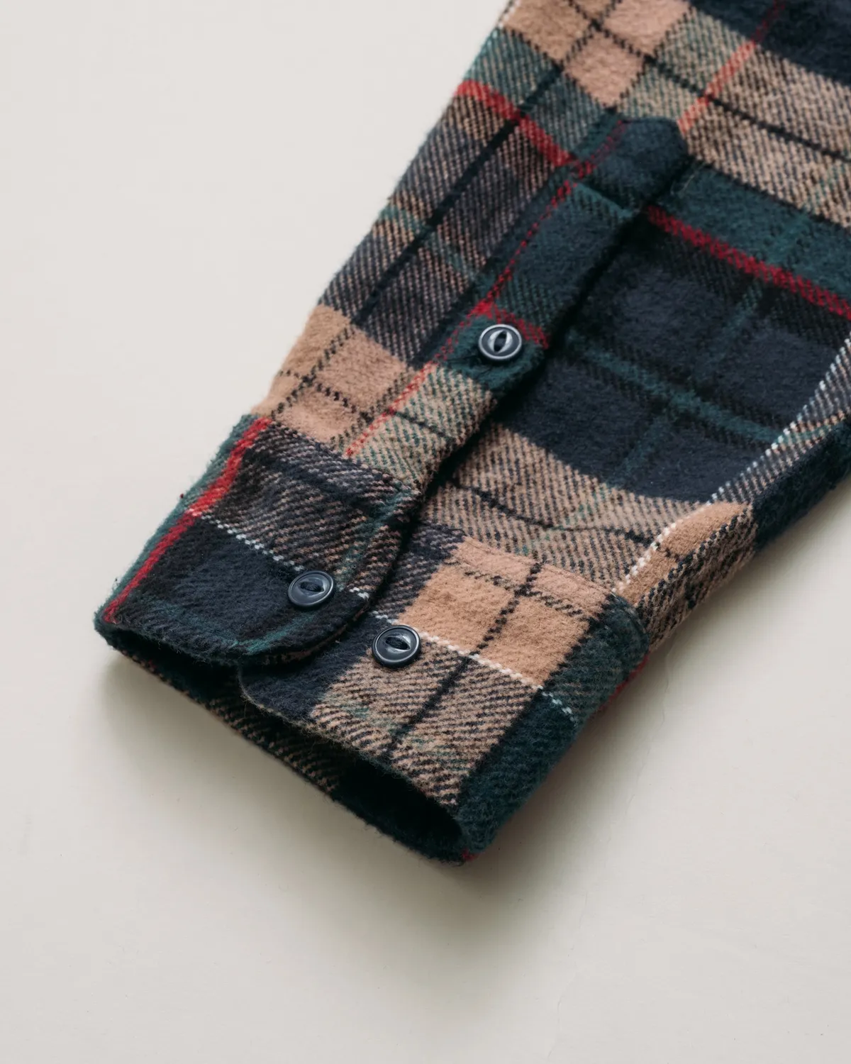 Schott NYC SH2535 flanellskjorte Root Beer bomull