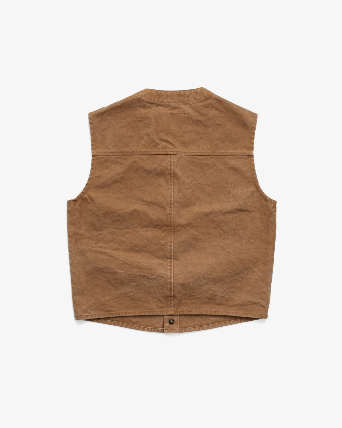 Schott NYC 8601V arbeidsvest khaki canvas