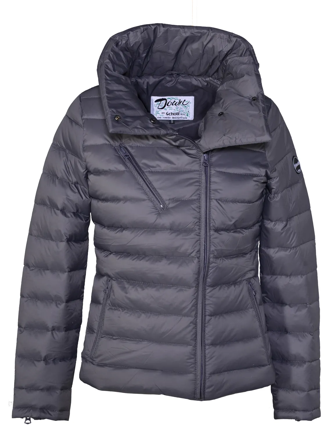 Schott NYC 9609DW dunjakke svart andedun