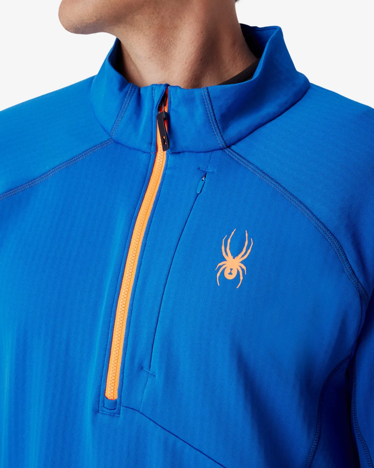 Spyder Gridweb fleecegenser herre bold blue