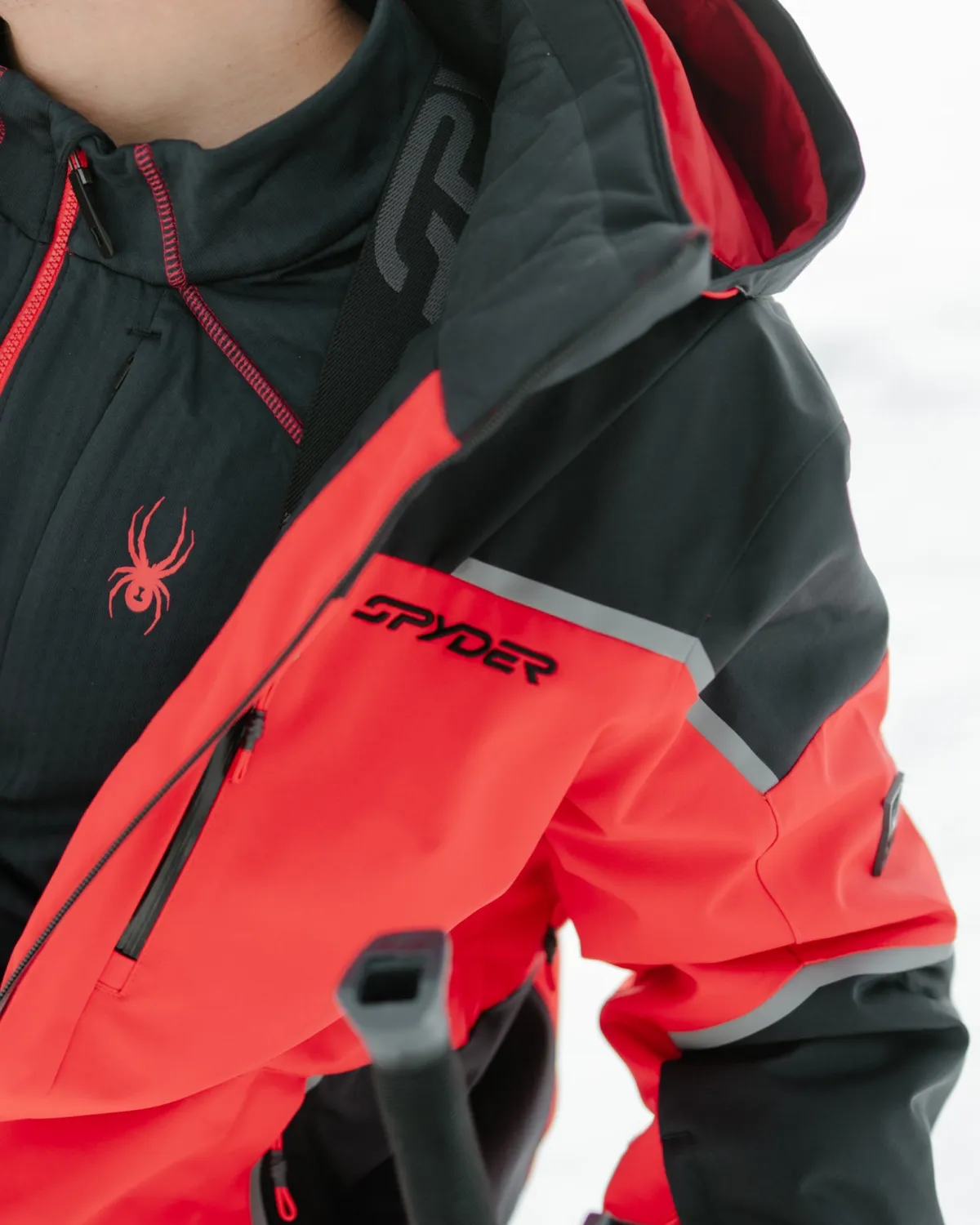 Spyder Chambers skijakke Spyder Red 20K