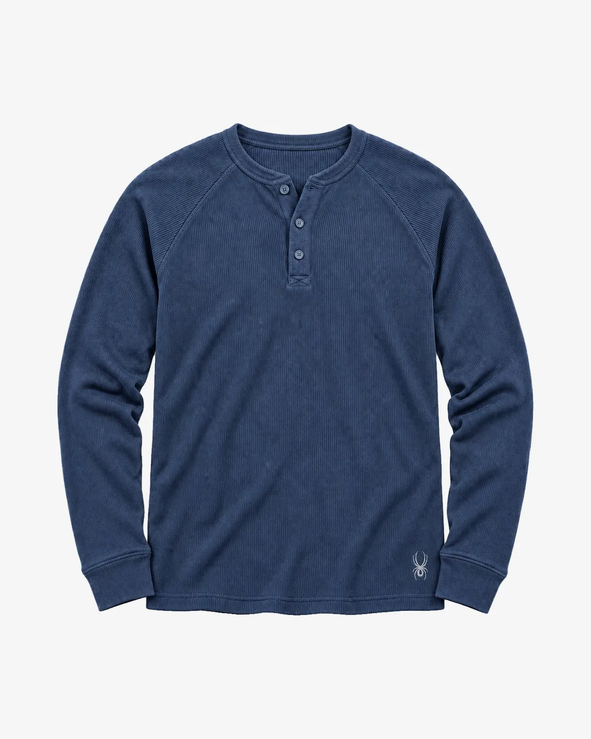 Spyder Corduroy Fleece henley herre svart varm
