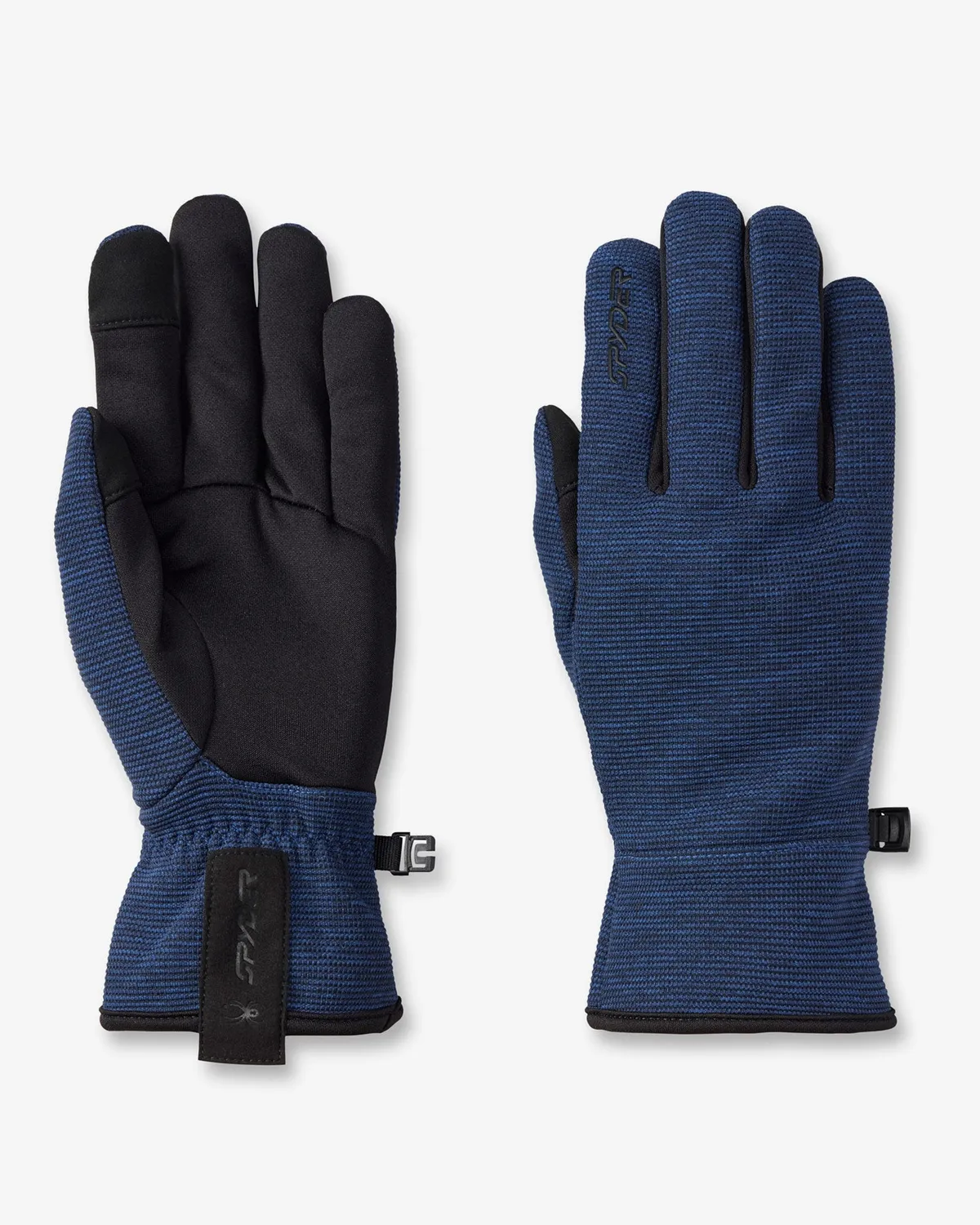 Spyder Bandit fleecehansker herre svart myke