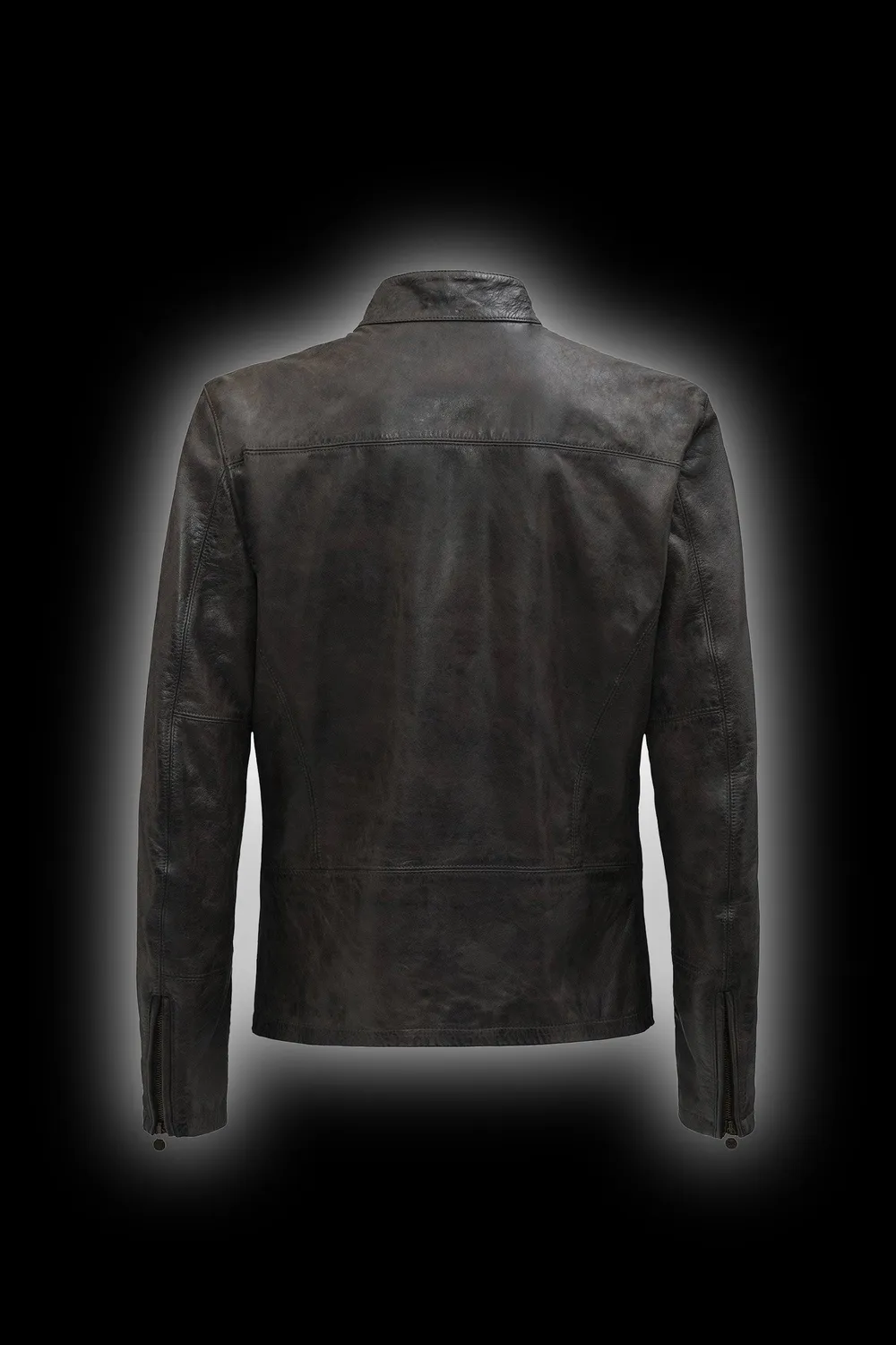Matchless Han Solo skinnjakke antique black