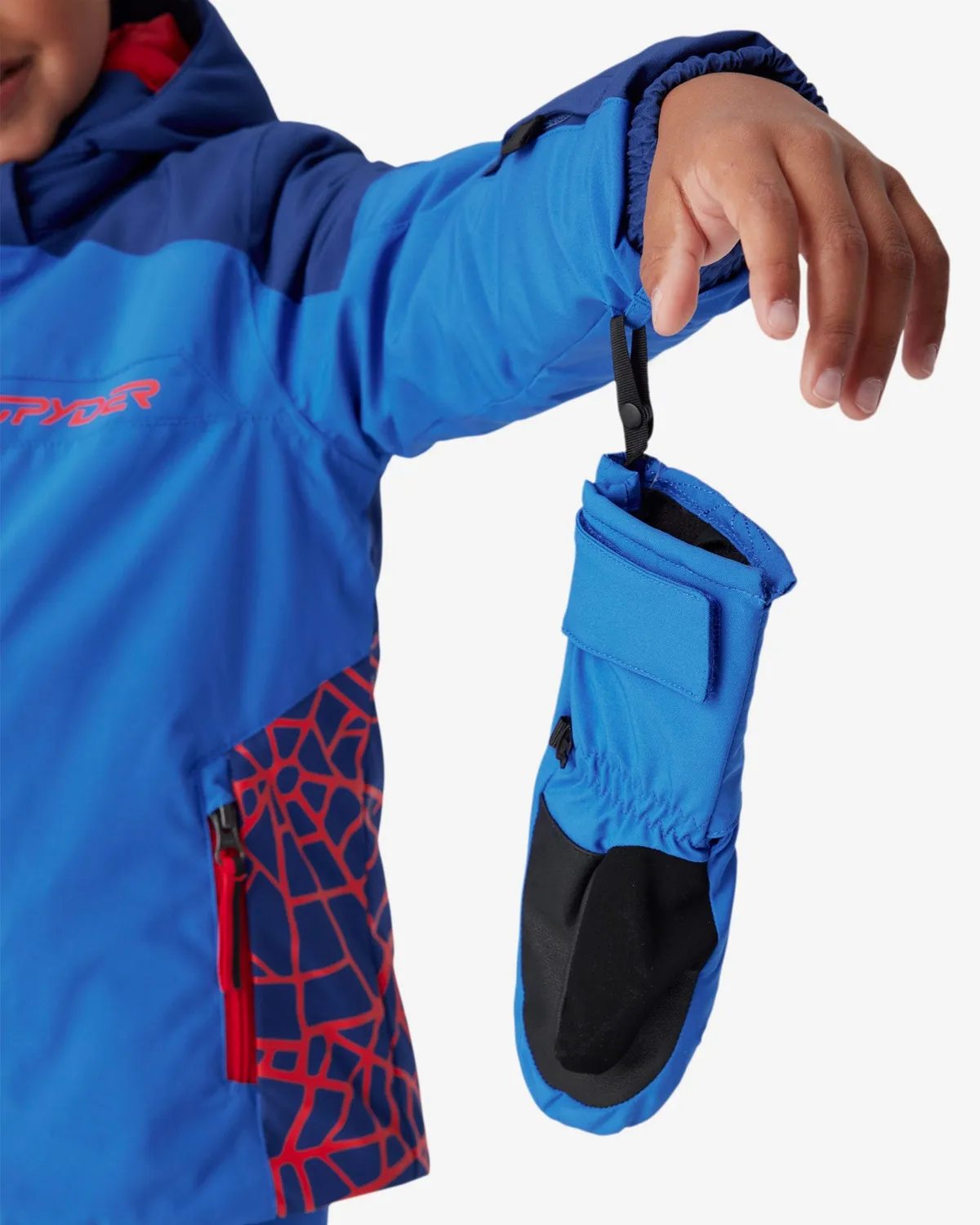 Spyder Challenger skijakke gutt Bold Blue 10K