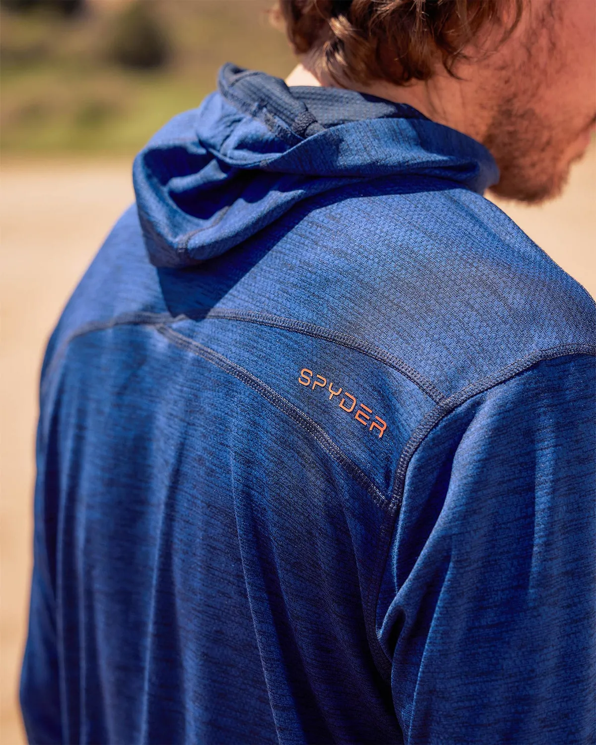 Spyder Knit half-zip genser herre lett solfaktor