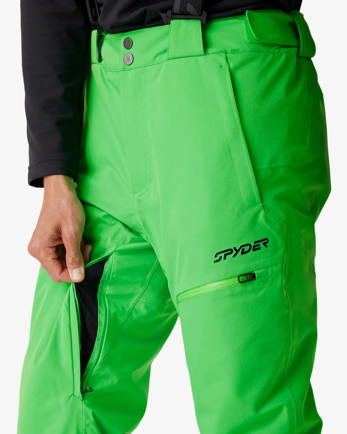 Spyder Dare skibukse herre grønn 30K vanntett