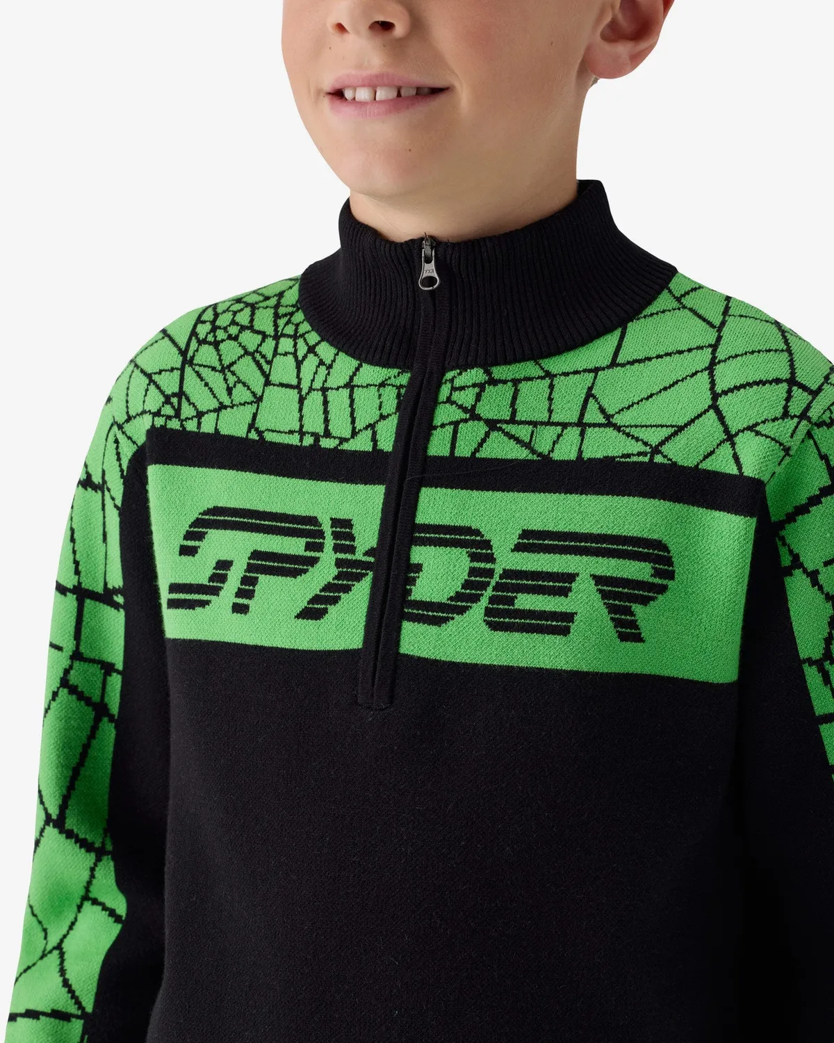 Spyder Blizzard skigenser barn halv glidelås