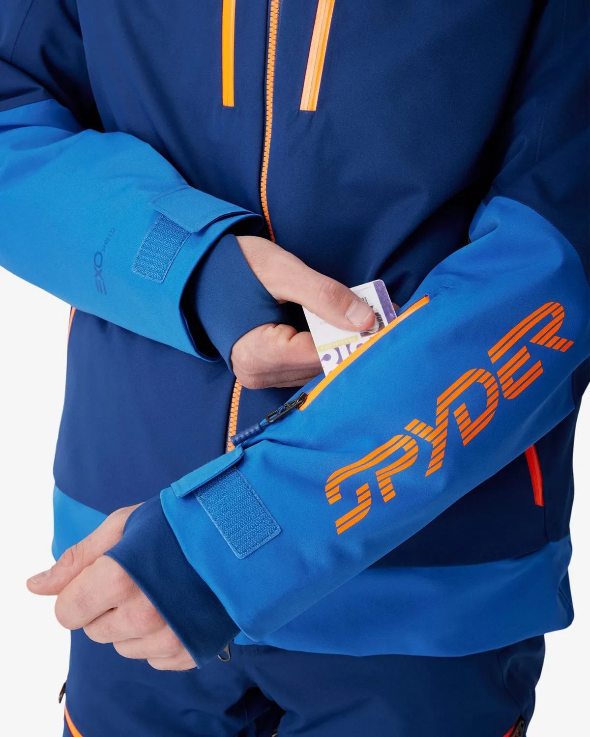Spyder Davos skijakke Indigo vanntett 30K
