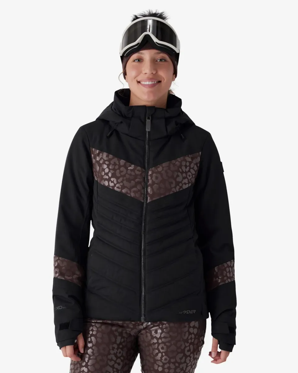 Spyder Primrose skijakke dame svart vanntett