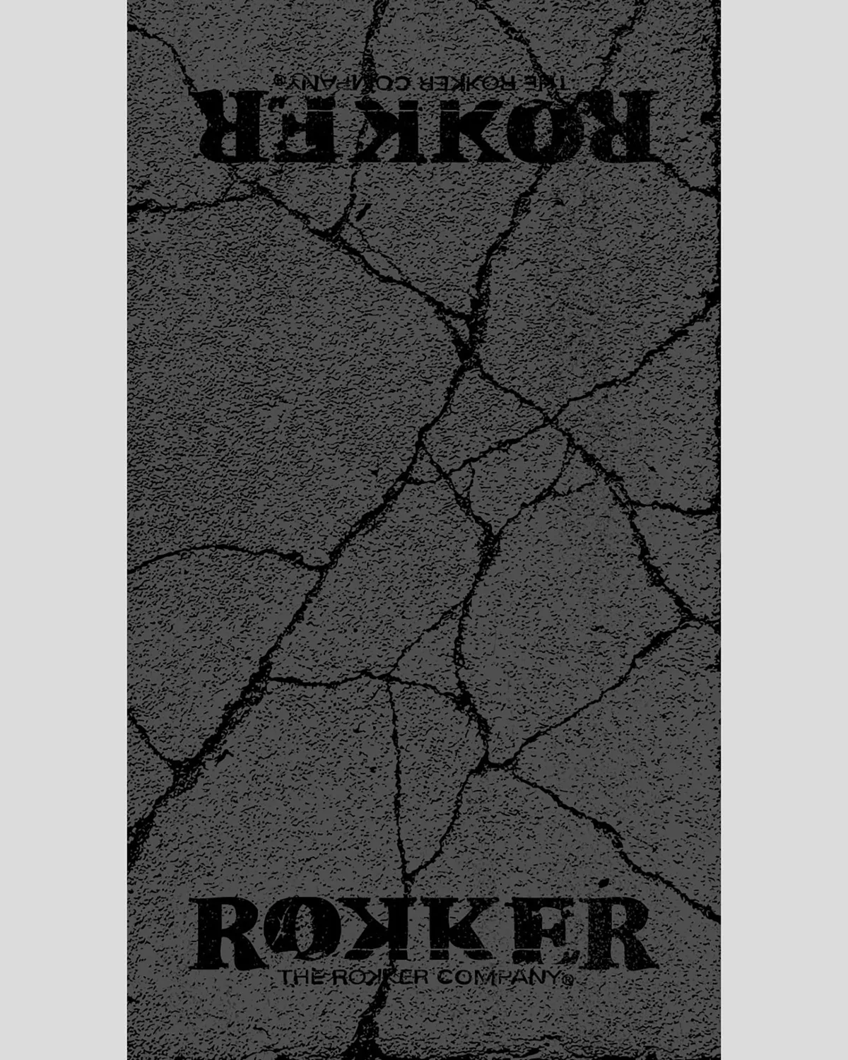 Rokker Tube Stone hals mørk grå sømløs