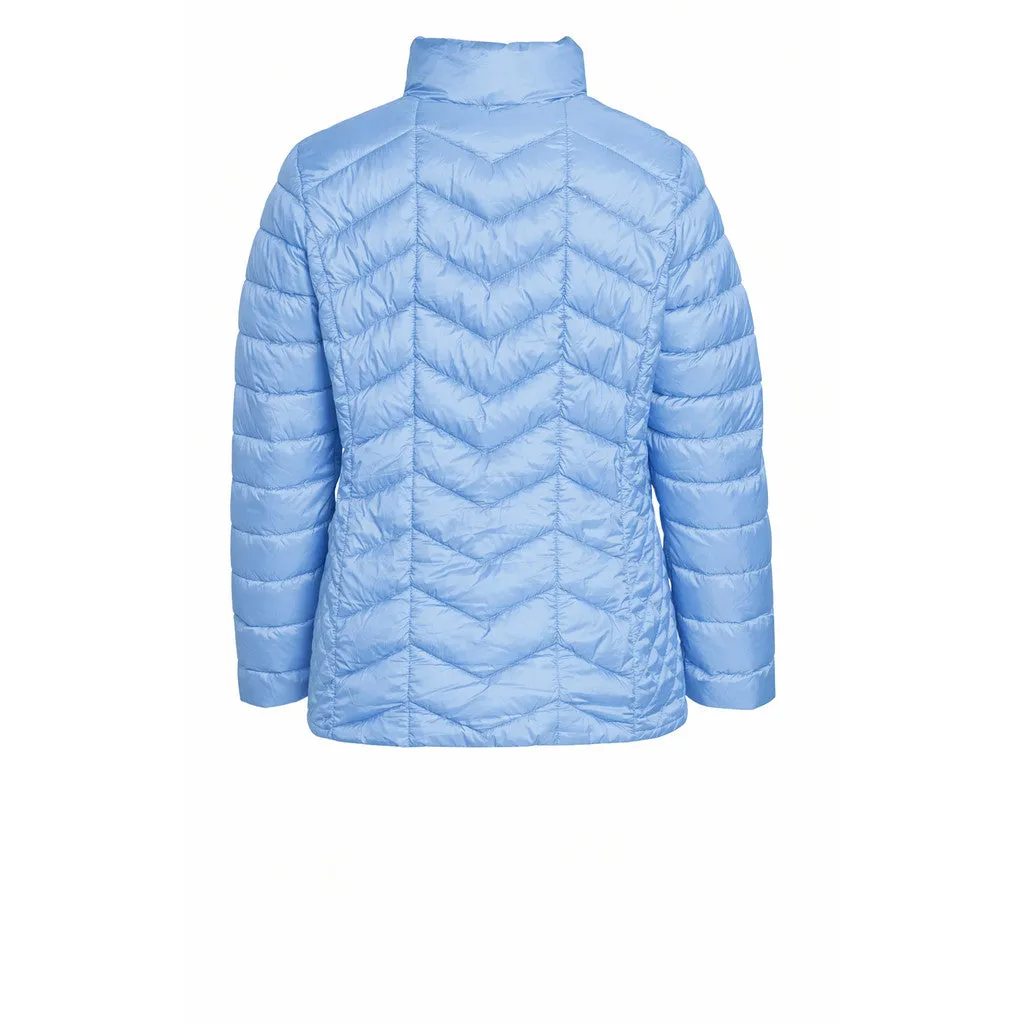 Windfield Danwear Isalena dunjakke lyseblå lett