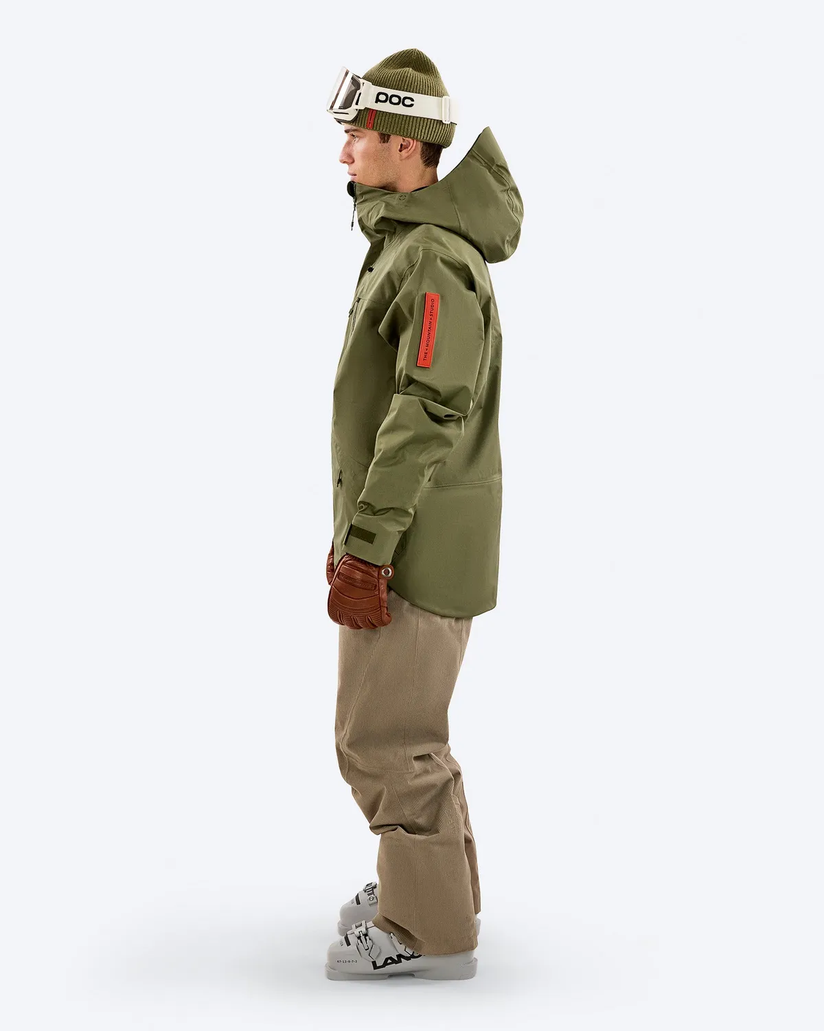 The Mountain Studio Z-2 EPE skalljakke Winter Moss Gore-Tex