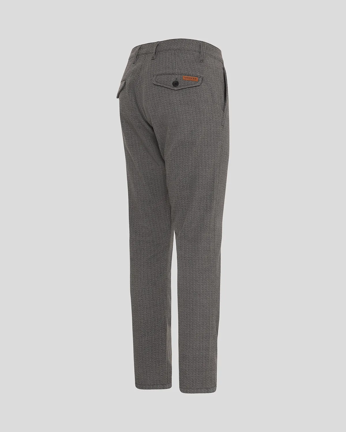 Rokker Tweed Chino motorsykkelbukse graa CE AA
