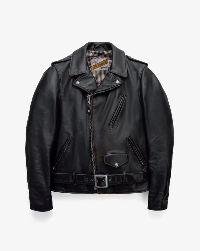 Schott NYC Perfecto P50VN skinnjakke vintage svart