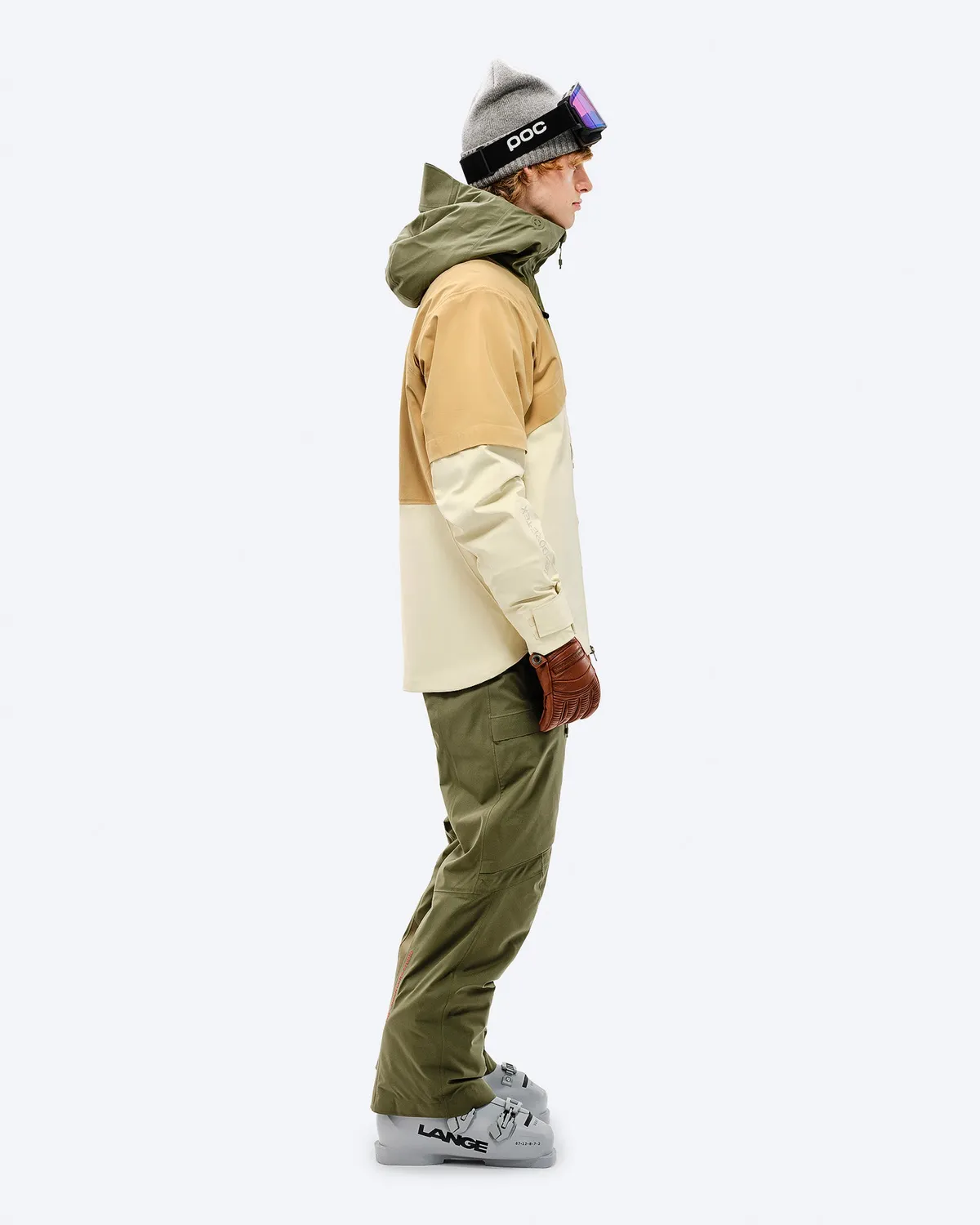 The Mountain Studio S-1 skijakke GORE-TEX sand vattert
