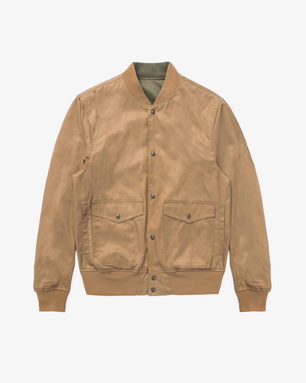 Schott NYC 9507 bomberjakke sage vendbar