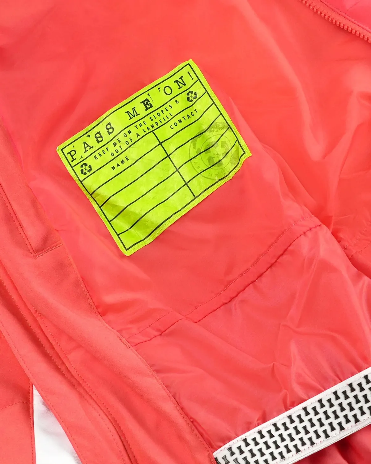 Spyder Zadie barnejakke Coral Haze – isolert