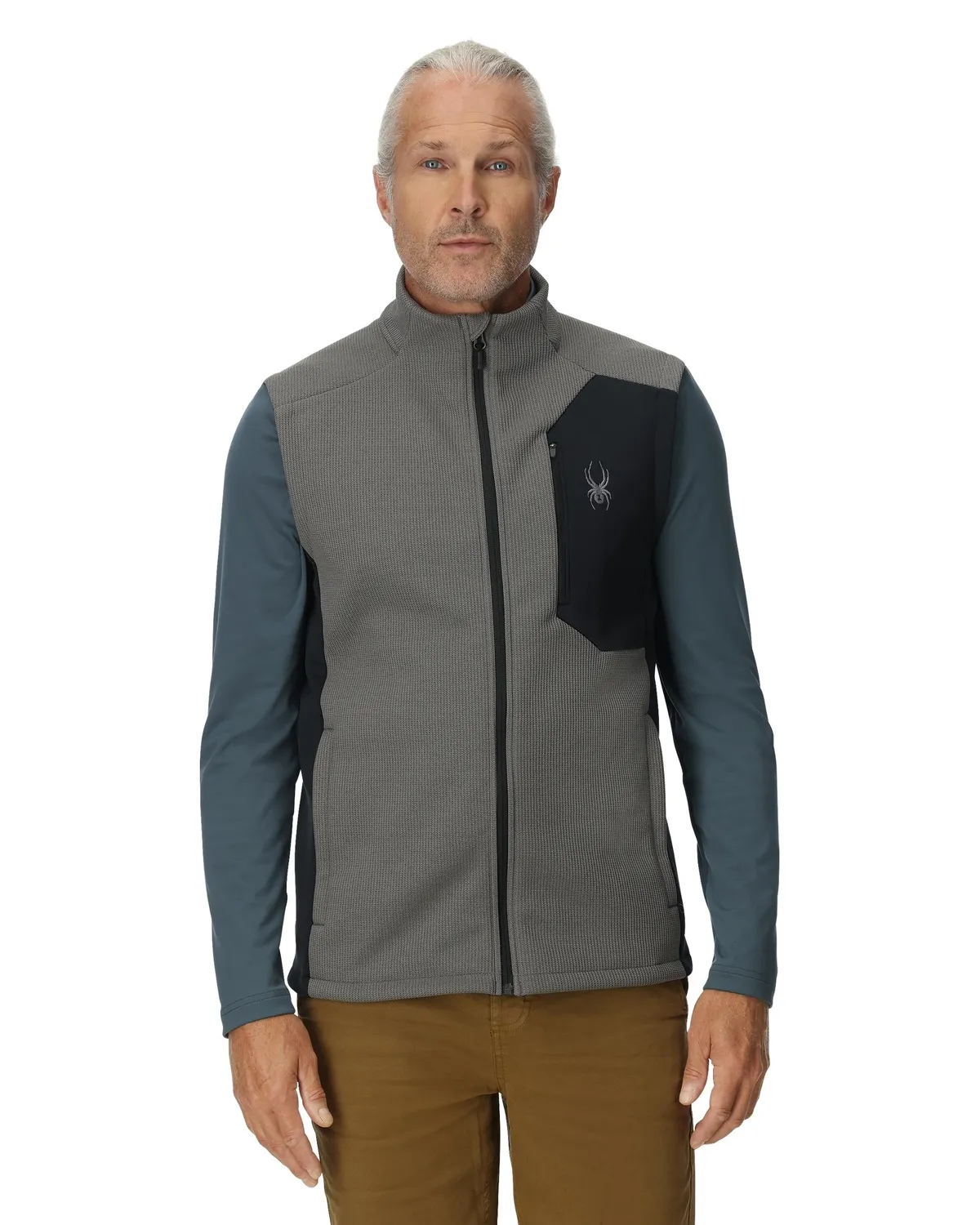 Spyder Bandit vest Storm – fleecefôret