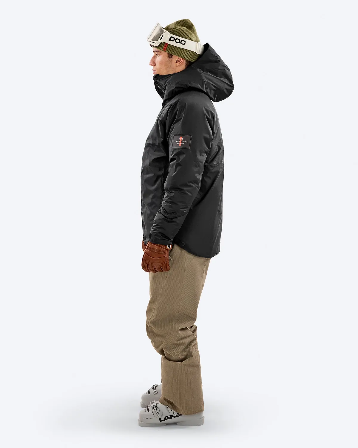 The Mountain Studio S-4 D skijakke Black Onyx vanntett