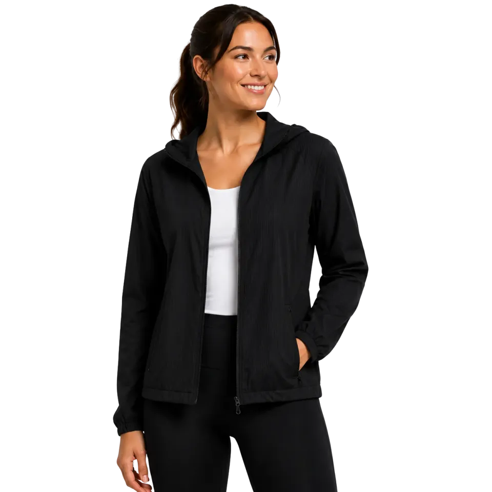 Spyder Twill Full Zip damejakke lett vindavvisende