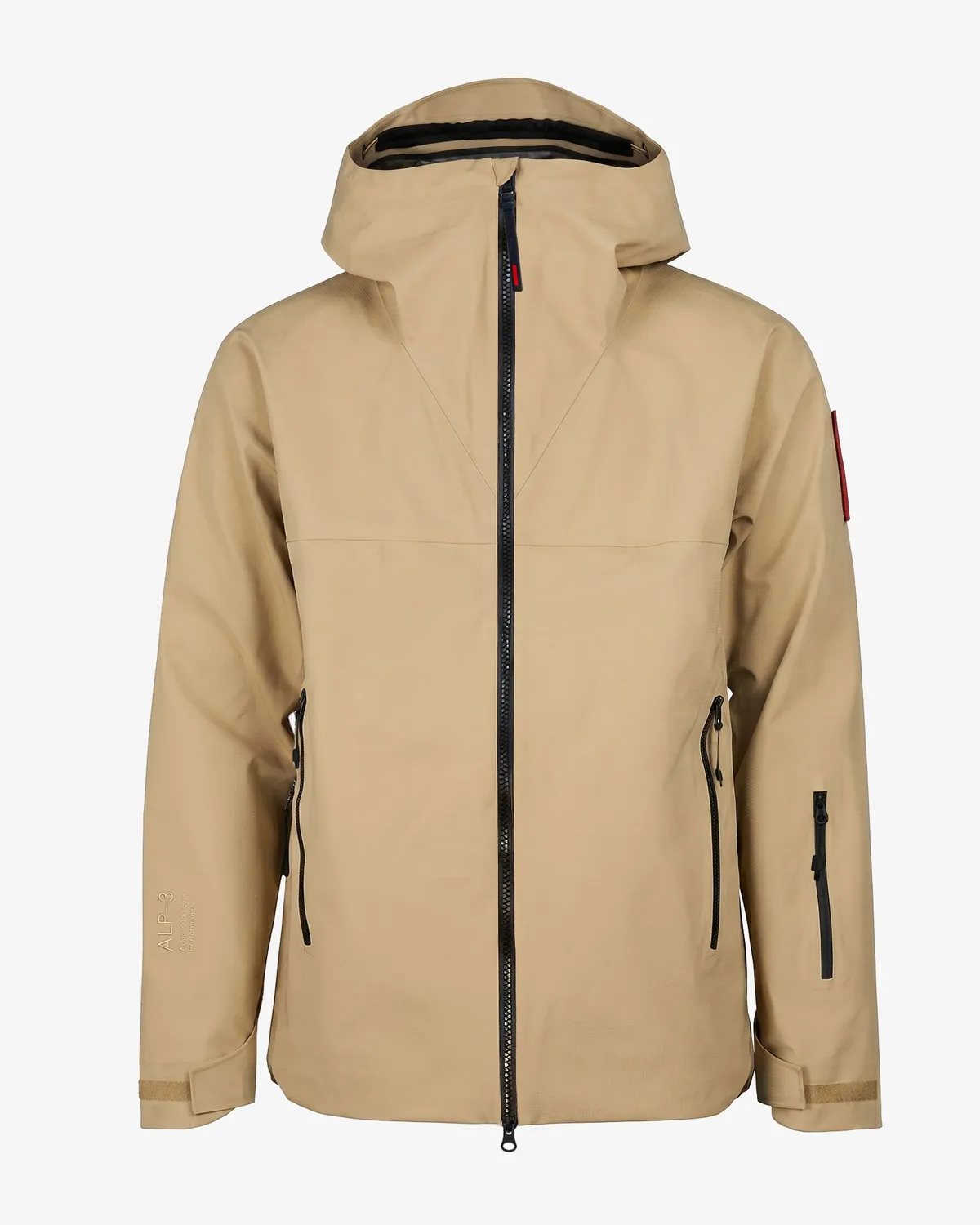 The Mountain Studio Z-4 3L Rugged Ripstop Shell skalljakke Kelp vanntett