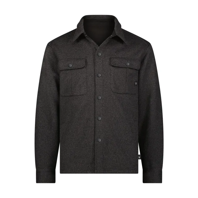 Spyder Sweater Fleece skjortejakke herre Pewter