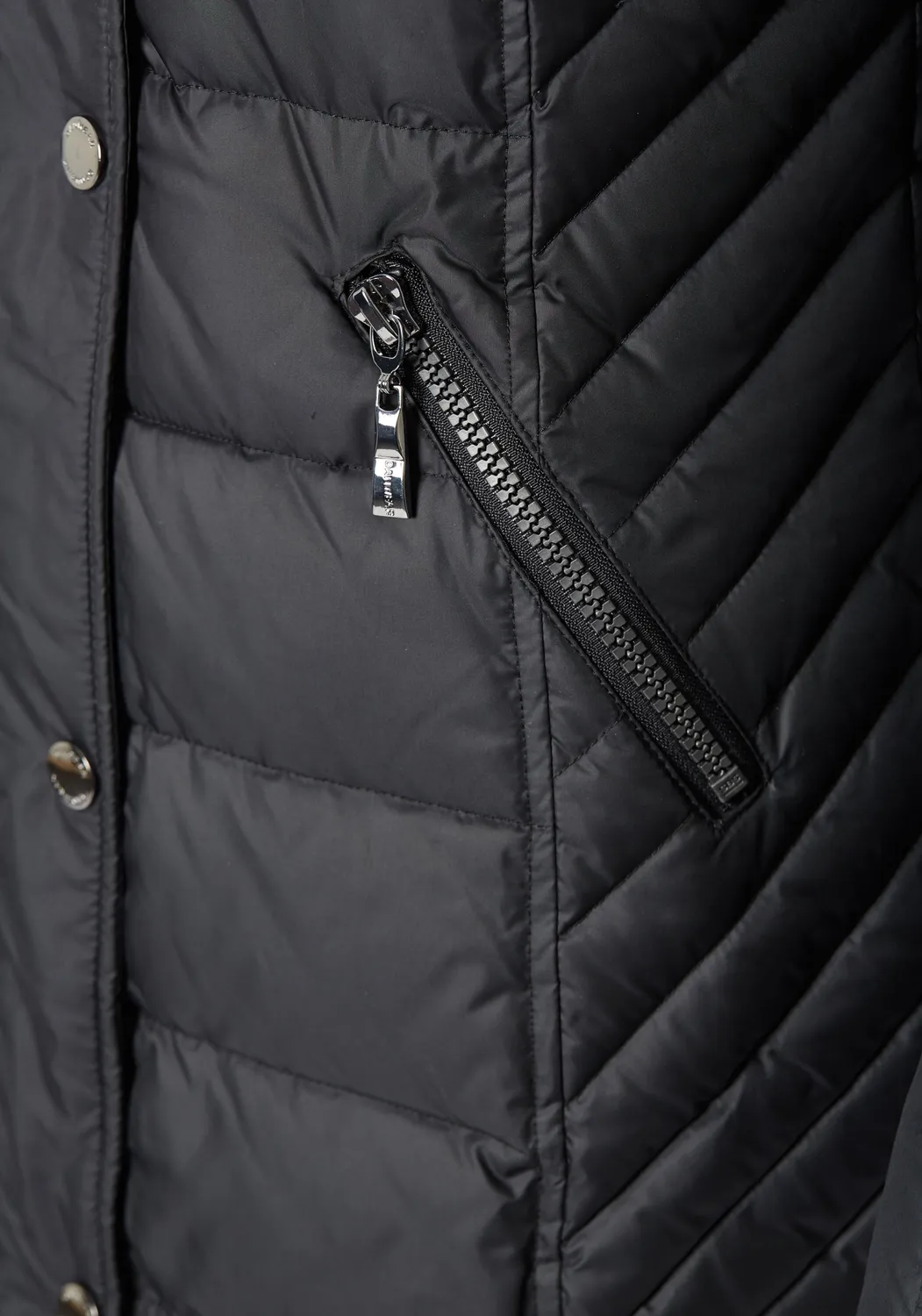 Windfield Alfa R dunjakke dame svart 90% dun