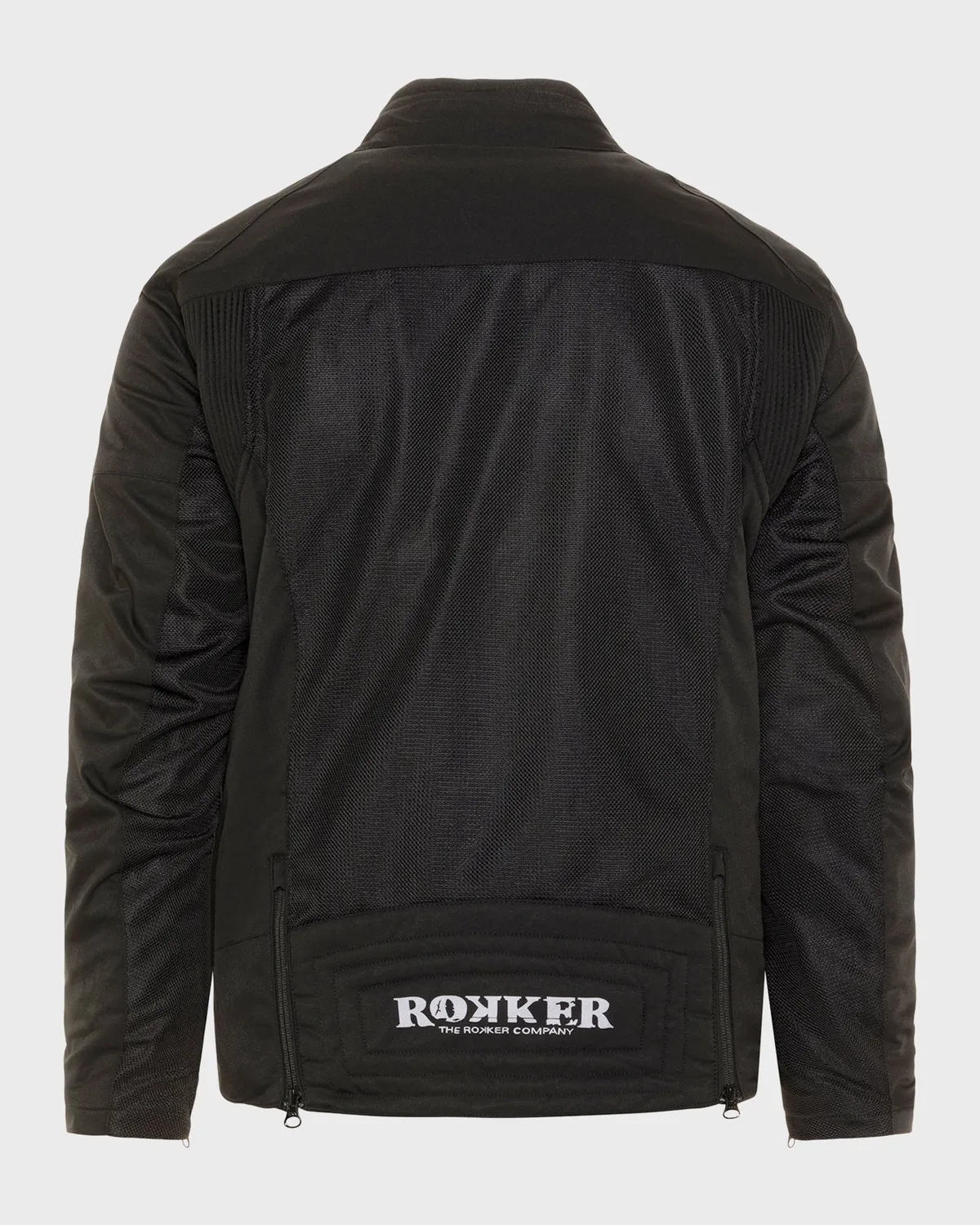 Rokker Miami Jacket jakke S-XXL svart luftig