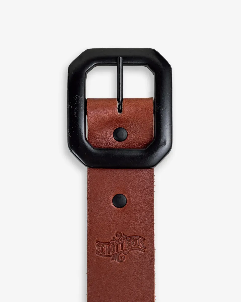Schott NYC BLT2 belte brunt skinn 38mm