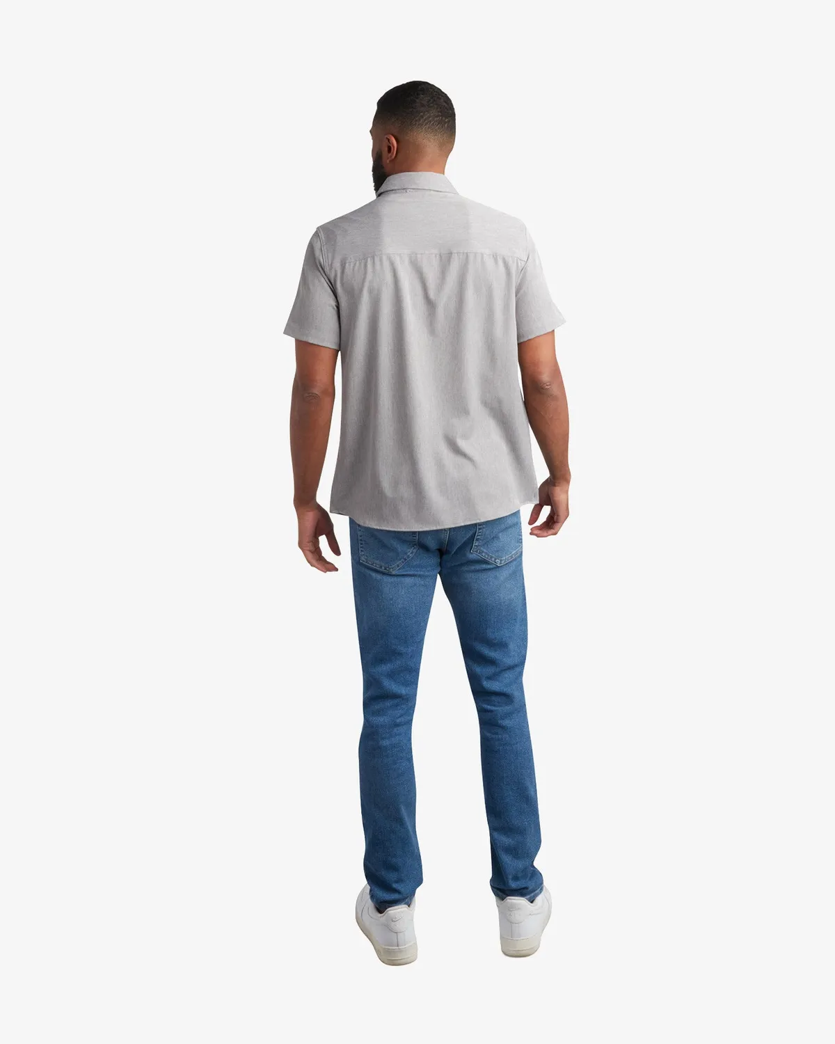 Spyder Mini Stripe poloskjorte grå stretch