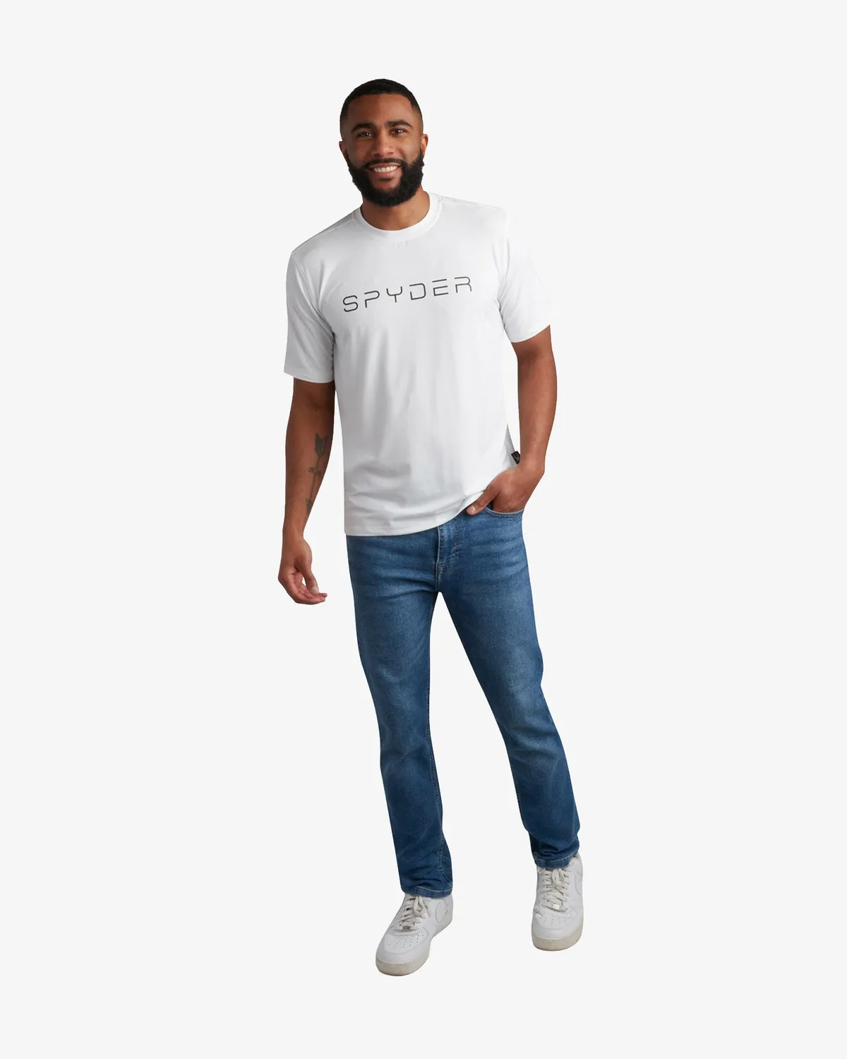 Spyder Wordmark t-skjorte herre kortermet bomull