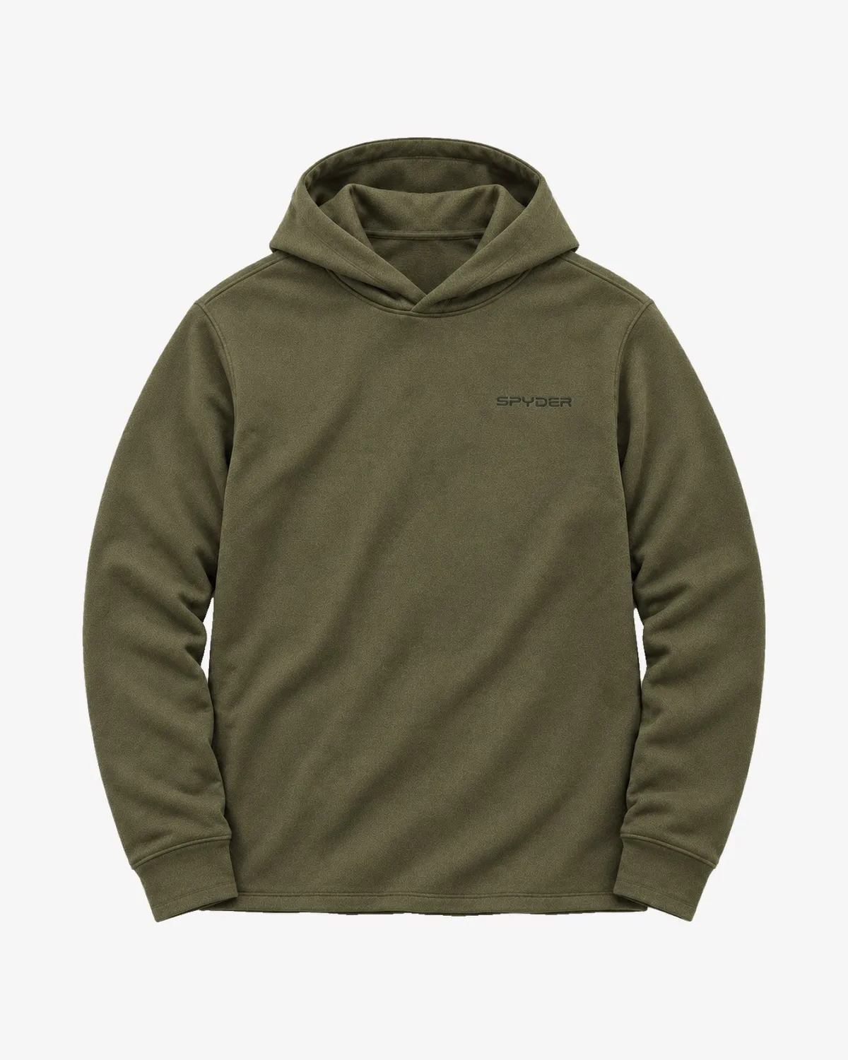 Spyder Corduroy Fleece herre hoodie Svart kordfløyel