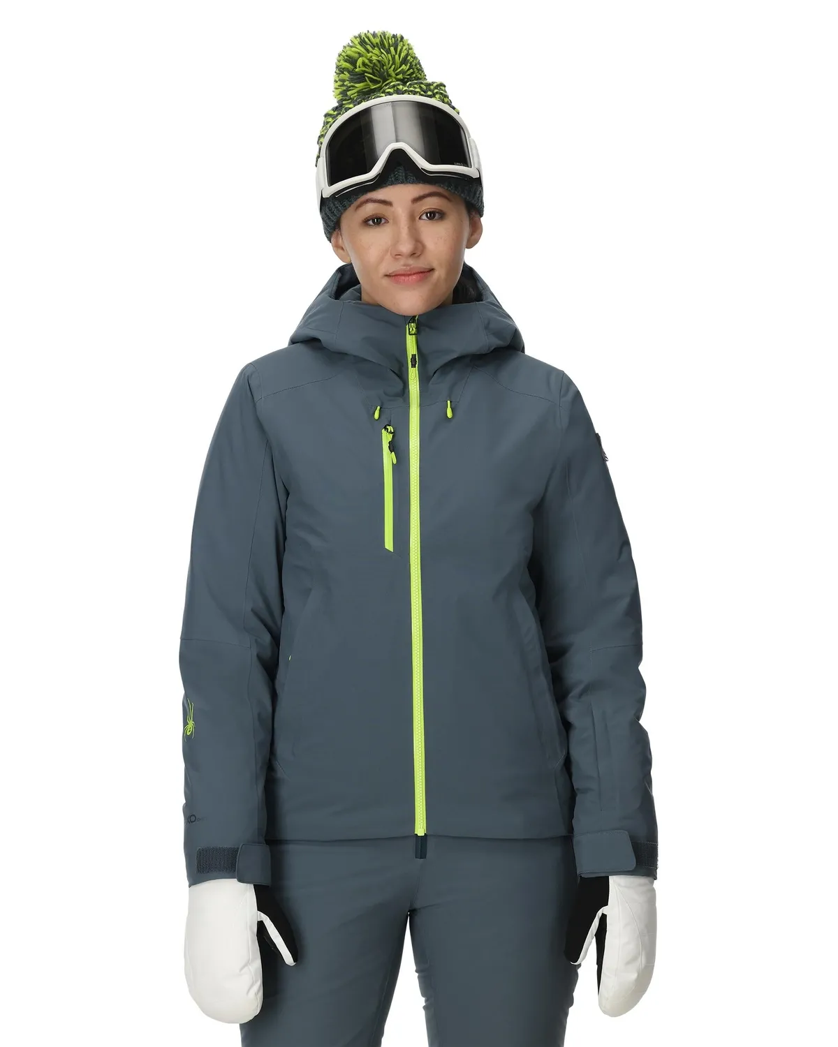 Spyder Temerity skijakke dame Slate Blue 100g