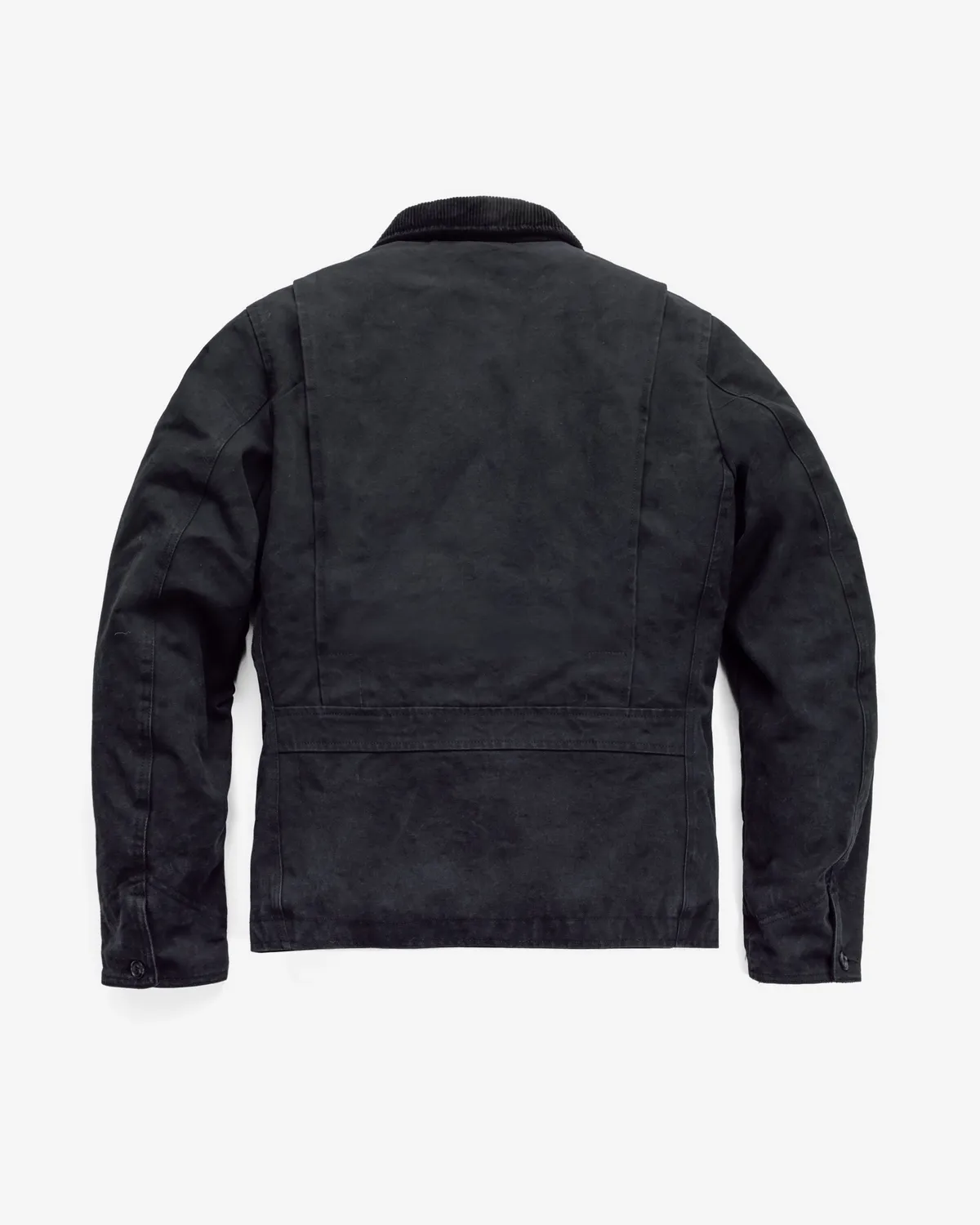 Schott NYC 8625 dekkjakke svart canvas