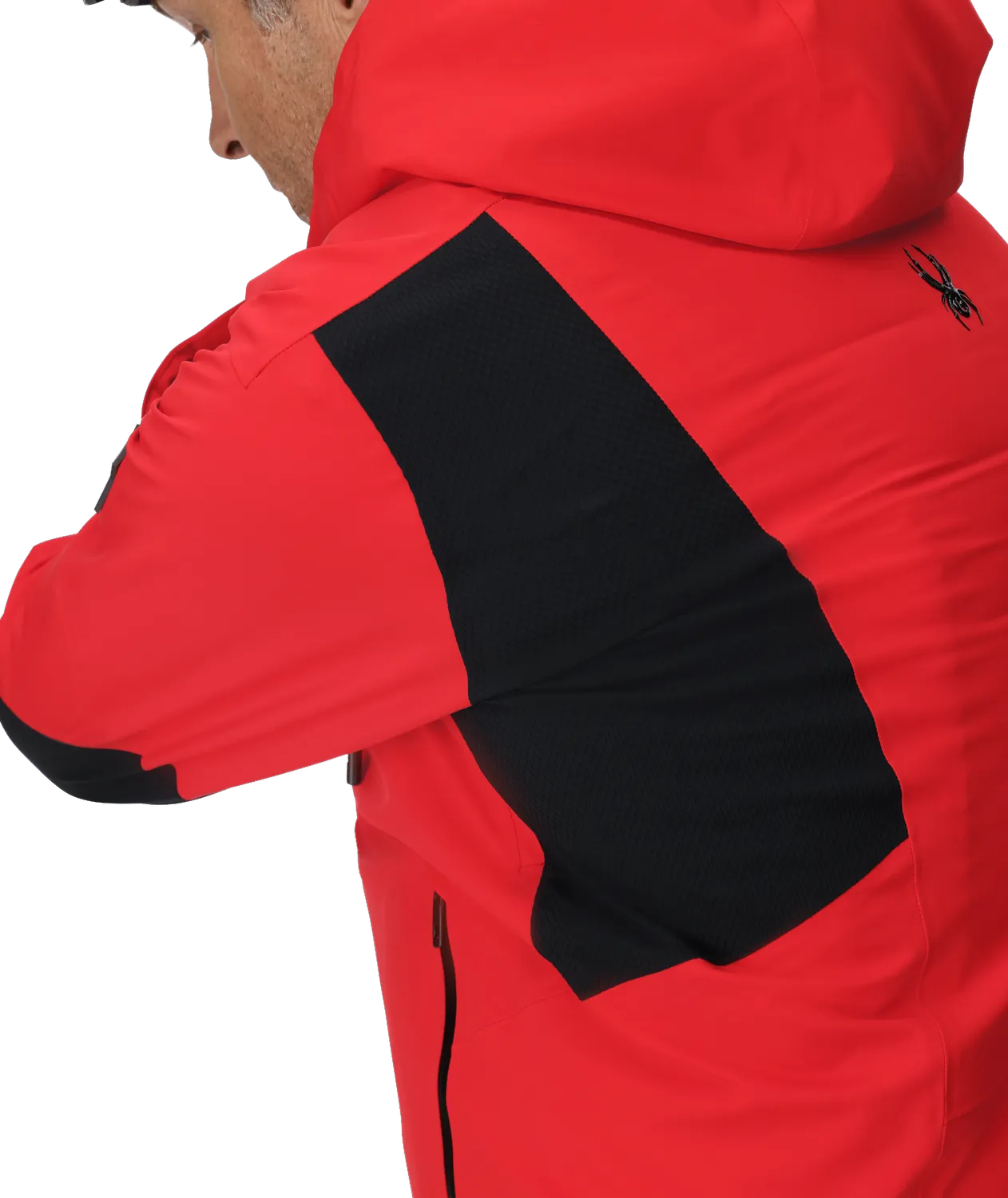 Spyder Alyeska jakke herre spyder red – 30K vanntett