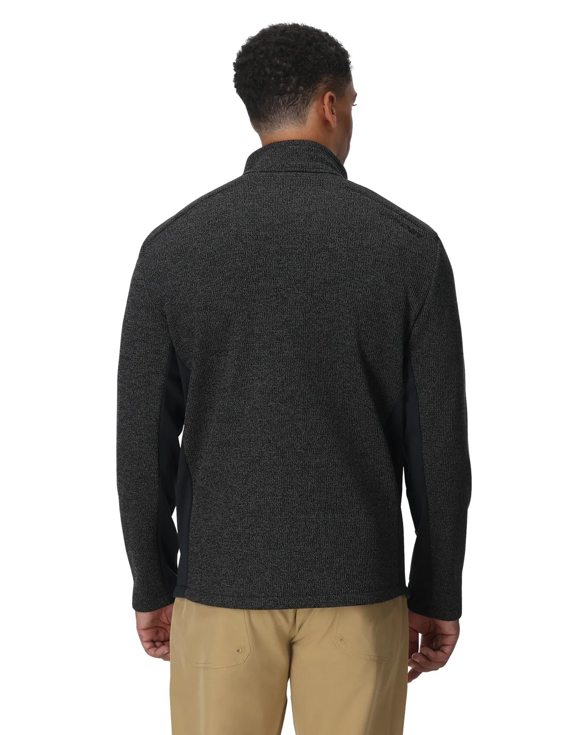 Spyder Bandit Full Zip fleecejakke Limestone Black